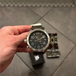 Nixon x Pendleton Collaboration Chronograph Watch